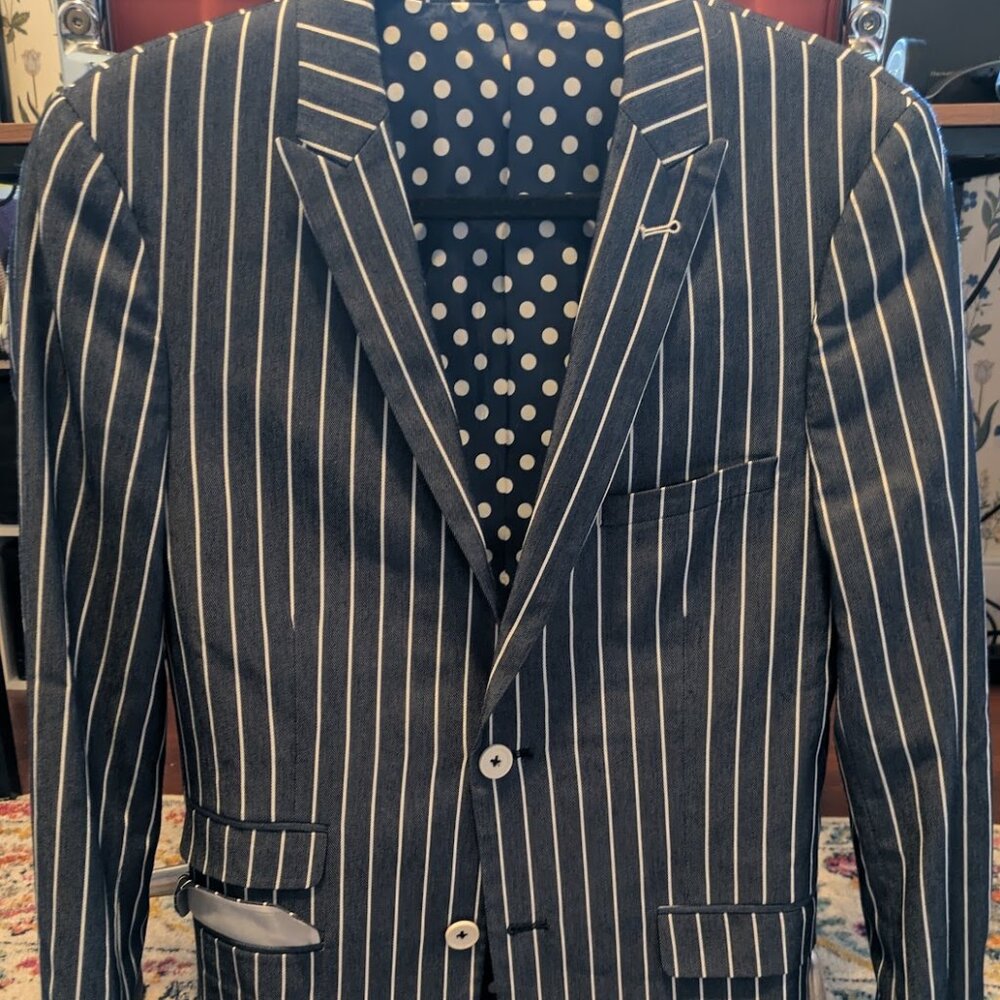 Paisley & Gray Pinstripe Suit 36R